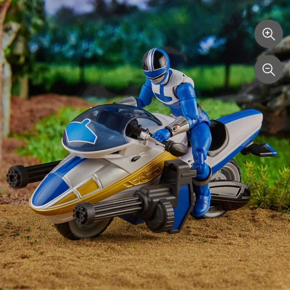 Power Rangers Lightning Collection Time Force Blue Ranger & Vector Cycle 2022 - Picture 8 of 14